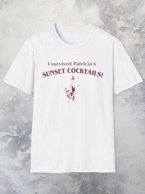 I Survived Patricia's Sunset Cocktails T-Shirt